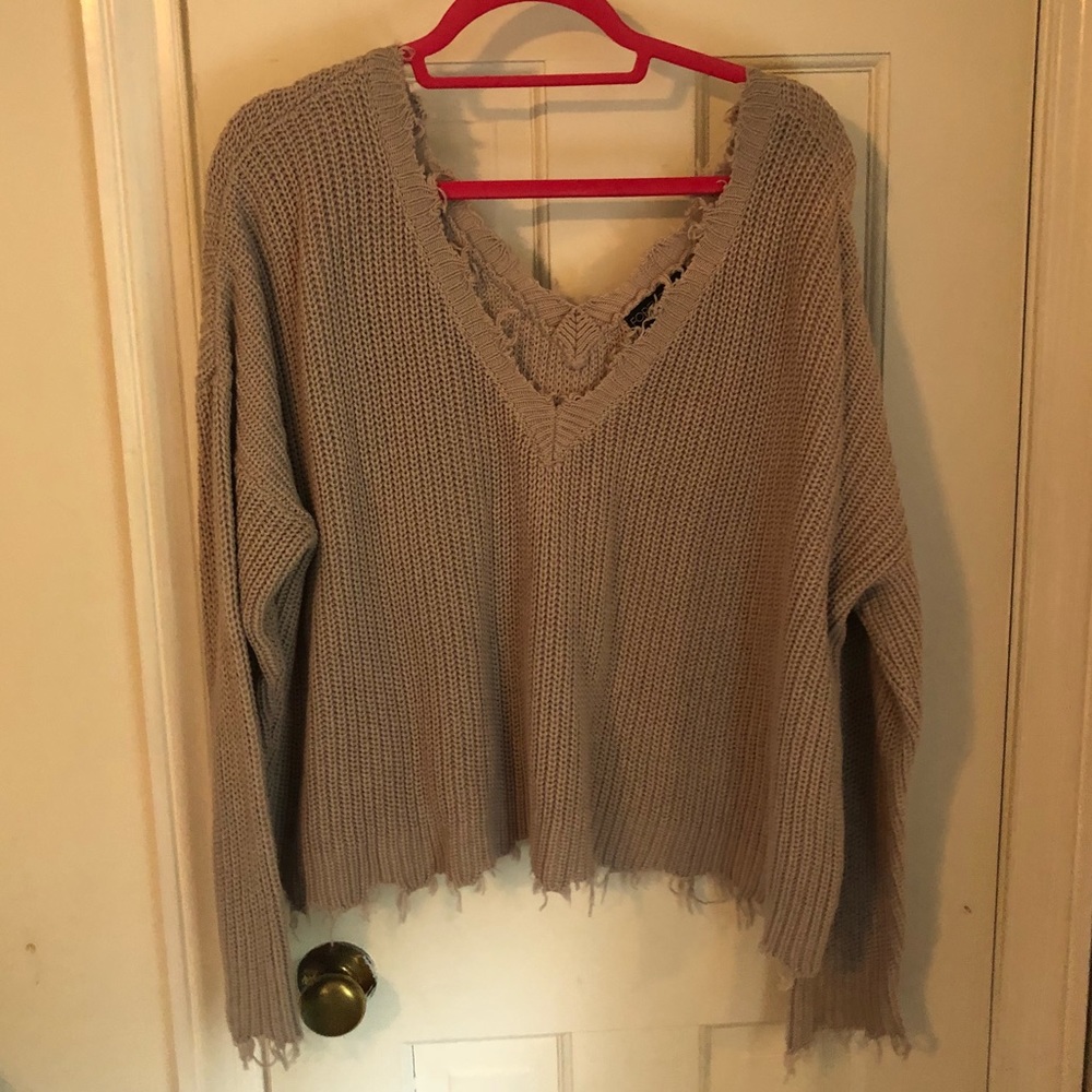 Forever 21 cropped sweater